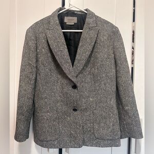 Jaeger‎ Women's Gray Wool Blazer size 14